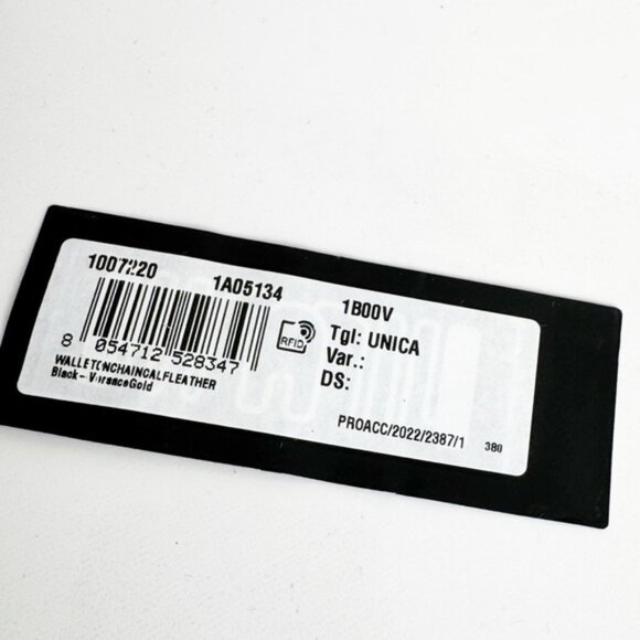 NWT Versace Grecca Goddess Mini Bag (without strap) Clutch in Black and Gold - Picture 10 of 11